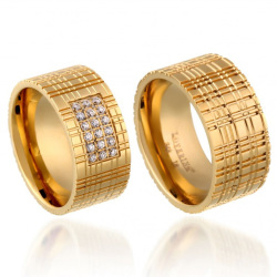 Lovering - 2 YIL GARANTİLİ LOVERİNG ÇİFT ÇELİK ALYANS