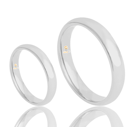 Lovering - 316L Garantili Klasik Çelik Alyans