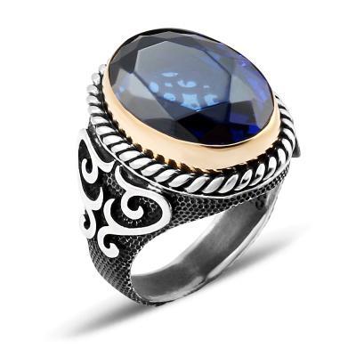 Taşlı Erkek Yüzük