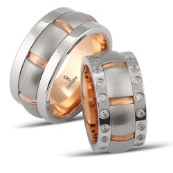 Lovering - ÇİFT ÇELİK ALYANS