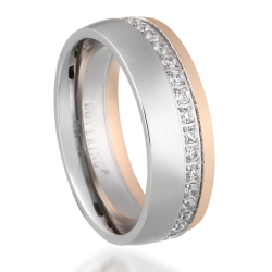 Gumusbox - Çelik Tek Alyans