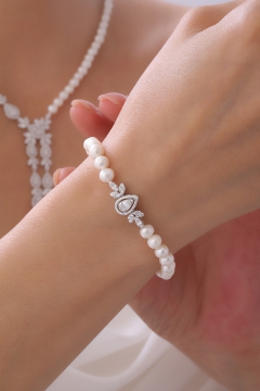 Gumusbox - DOĞAL İNCİ BİLEKLİK GB7109