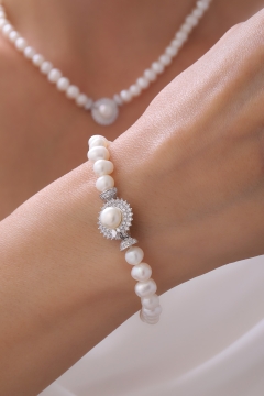  - DOĞAL İNCİ BİLEKLİK GB7116