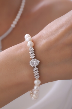  - DOĞAL İNCİ BİLEKLİK GB7118