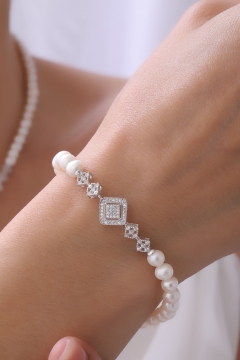  - DOĞAL İNCİ BİLEKLİK GB7163