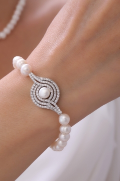  - DOĞAL İNCİ BİLEKLİK GB7177