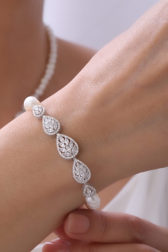  - DOĞAL İNCİ BİLEKLİK GB7187