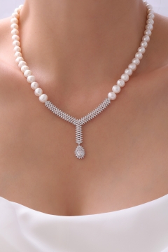  - DOĞAL İNCİ KOLYE GB7218