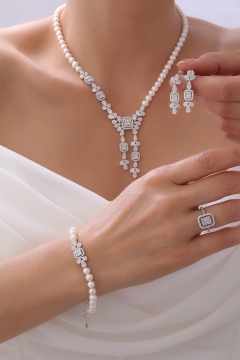 Gumusbox - DOĞAL İNCİ SET GB7004