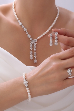 Gumusbox - DOĞAL İNCİ SET GB7009