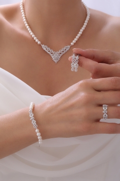 Gumusbox - DOĞAL İNCİ SET GB7011