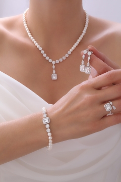 Gumusbox - DOĞAL İNCİ SET GB7013