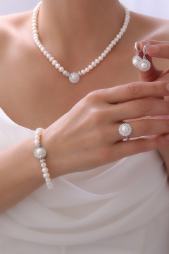 Gumusbox - DOĞAL İNCİ SET GB7016