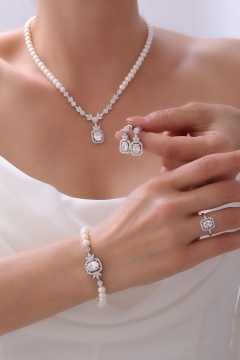 Gumusbox - DOĞAL İNCİ SET GB7019