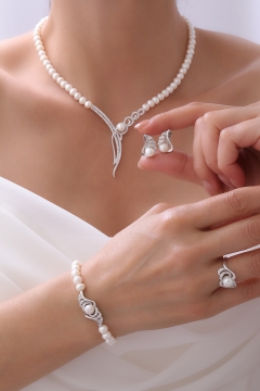 Gumusbox - DOĞAL İNCİ SET GB7023