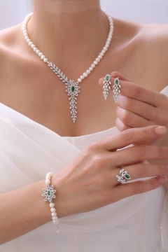 Gumusbox - DOĞAL İNCİ SET GB7027