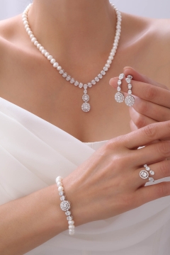 Gumusbox - DOĞAL İNCİ SET GB7029