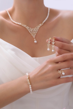 Gumusbox - DOĞAL İNCİ SET GB7032