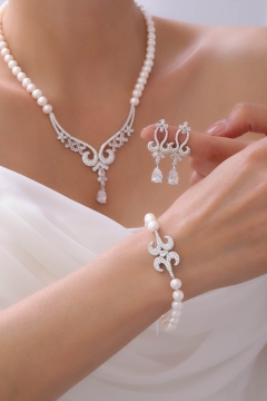 Gumusbox - DOĞAL İNCİ SET GB7033