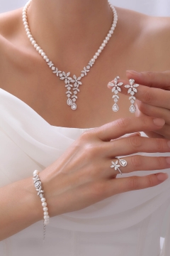 Gumusbox - DOĞAL İNCİ SET GB7049