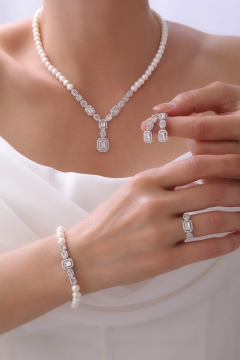 Gumusbox - DOĞAL İNCİ SET GB7055