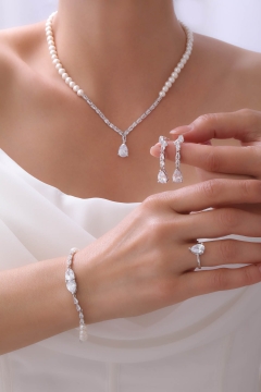 Gumusbox - DOĞAL İNCİ SET GB7058