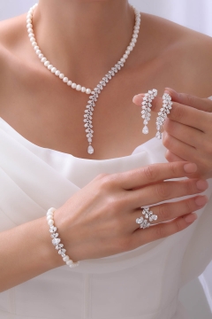 Gumusbox - DOĞAL İNCİ SET GB7059