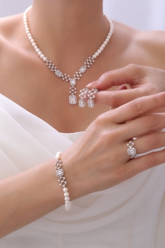 Gumusbox - DOĞAL İNCİ SET GB7069