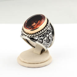 EL İŞÇİLİĞİ RENK DEĞİŞTİREN ZULTANİT TAŞLI GÜMÜŞ YÜZÜK - 2