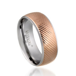 Lovering - LOVERİNG 316L GARANTİLİ BAYAN ÇELİK ALYANS