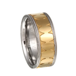 Lovering - LOVERİNG 316L GARANTİLİ BAYAN ÇELİK ALYANS