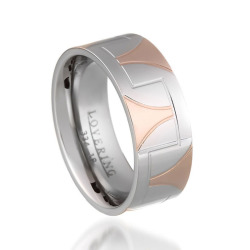 Lovering - LOVERİNG 316L GARANTİLİ BAYAN ÇELİK ALYANS