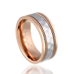 Lovering - LOVERİNG 316L GARANTİLİ BAYAN ÇELİK ALYANS