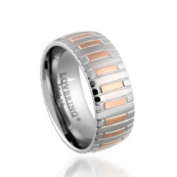 Lovering - LOVERİNG 316L GARANTİLİ BAYAN ÇELİK ALYANS