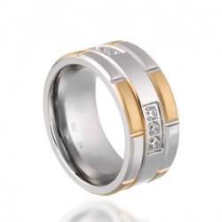 Lovering - LOVERİNG 316L GARANTİLİ BAYAN ÇELİK ALYANS