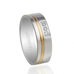 Lovering - LOVERİNG 316L GARANTİLİ BAYAN ÇELİK ALYANS