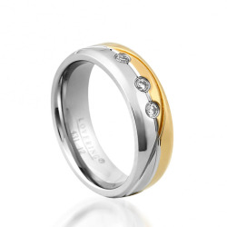 Lovering - LOVERİNG 316L GARANTİLİ BAYAN ÇELİK ALYANS
