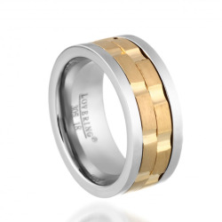Lovering - LOVERİNG 316L GARANTİLİ BAYAN ÇELİK ALYANS