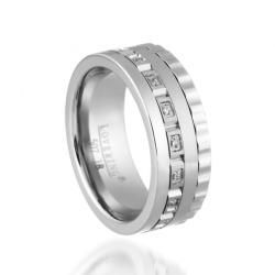 Lovering - LOVERİNG 316L GARANTİLİ BAYAN ÇELİK ALYANS