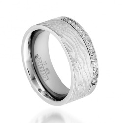 Lovering - LOVERİNG 316L GARANTİLİ BAYAN ÇELİK ALYANS