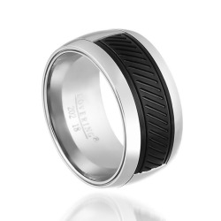 Lovering - LOVERİNG 316L GARANTİLİ ERKEK ÇELİK ALYANS