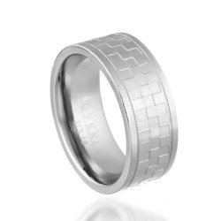 Lovering - LOVERİNG 316L GARANTİLİ ERKEK ÇELİK ALYANS