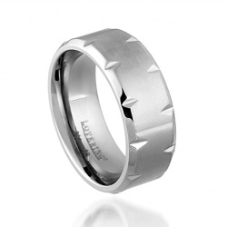 Lovering - LOVERİNG 316L GARANTİLİ ERKEK ÇELİK ALYANS