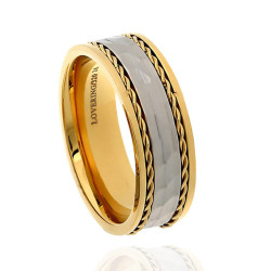 Lovering - LOVERİNG 316L GARANTİLİ ERKEK ÇELİK ALYANS