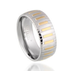 Lovering - LOVERİNG 316L GARANTİLİ ERKEK ÇELİK ALYANS