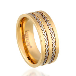 Lovering - LOVERİNG 316L GARANTİLİ ERKEK ÇELİK ALYANS