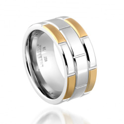 Lovering - LOVERİNG 316L GARANTİLİ ERKEK ÇELİK ALYANS