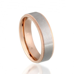 Lovering - LOVERİNG 316L GARANTİLİ ERKEK ÇELİK ALYANS