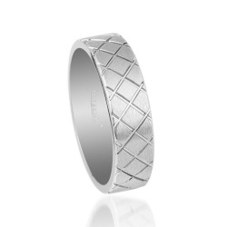 Lovering - LOVERİNG 316L GARANTİLİ ERKEK ÇELİK ALYANS