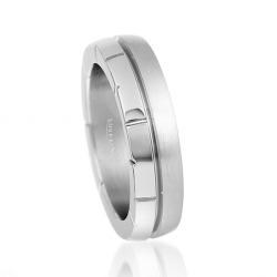 Lovering - LOVERİNG 316L GARANTİLİ ERKEK ÇELİK ALYANS